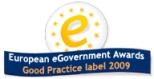 European eGovernment Awards. Good Practice label 2009